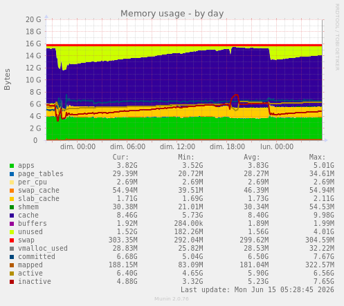 Memory usage